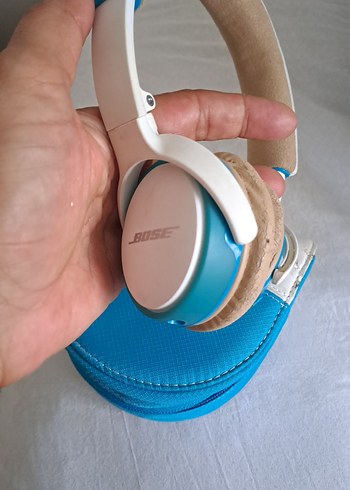 BOSE Pastel Mavi Kablosuz Kulaklık - Görsel 5