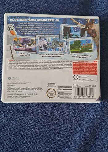 Nintendo 3DS Disney Die Eiskönigin Olaf's Abenteuer - Görsel 2