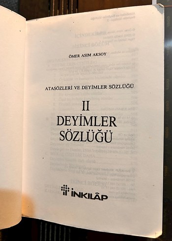 Atasözleri ve Deyimler Sözlüğü 2 - Ömer Asım Aksoy - Görsel 3