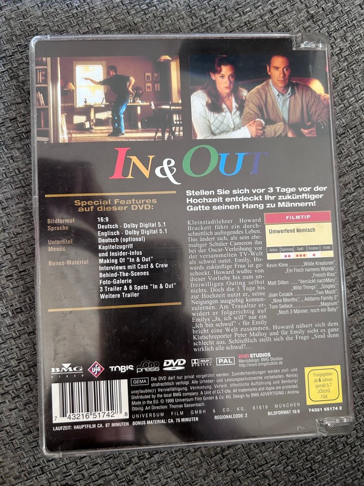 In & Out DVD Deluxe Geniş Ekran - Görsel 2