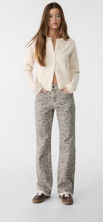 Stradi leopar pantolon