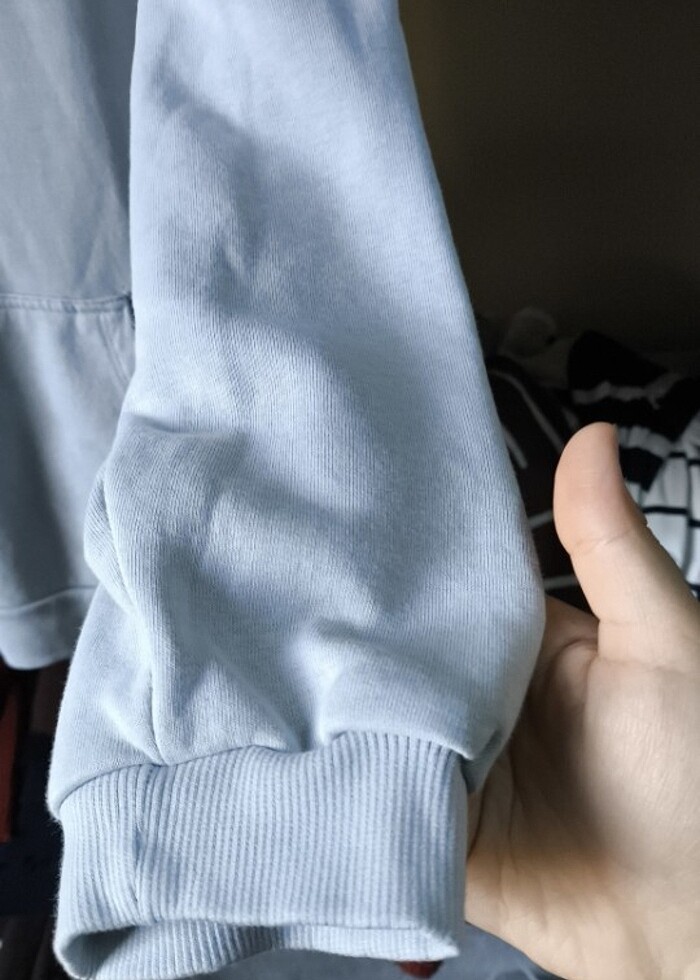 Gri sweatshirt - Görsel 3