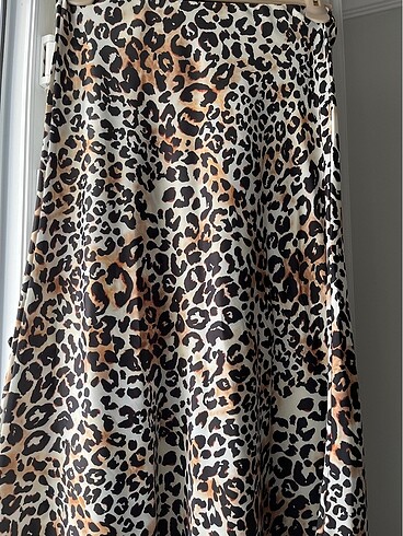 Leopar saten etek