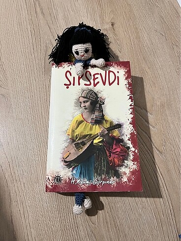 örgü kitap ayracı
