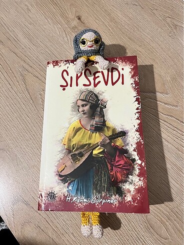 örgü kitap ayracı