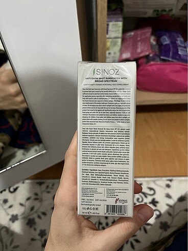 Diğer sinoz güneş kremi