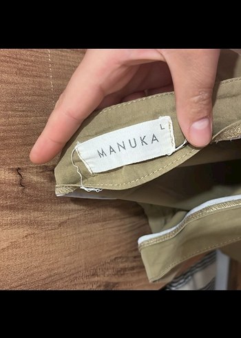 Manu Atelier manuka anvelop etek