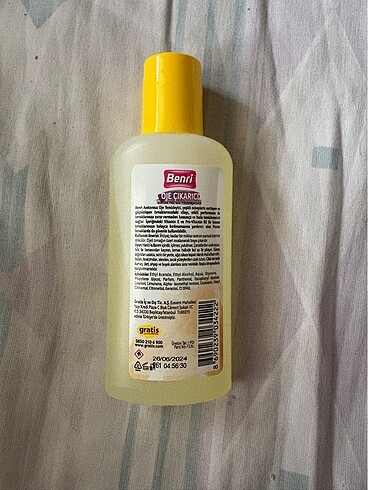 Benri benri asetonsuz oje çıkarıcı 130 ml