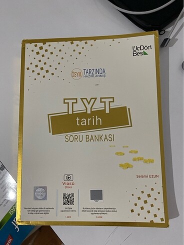ÜÇDÖRTBEŞ TYT TARİH SORU BANKASI