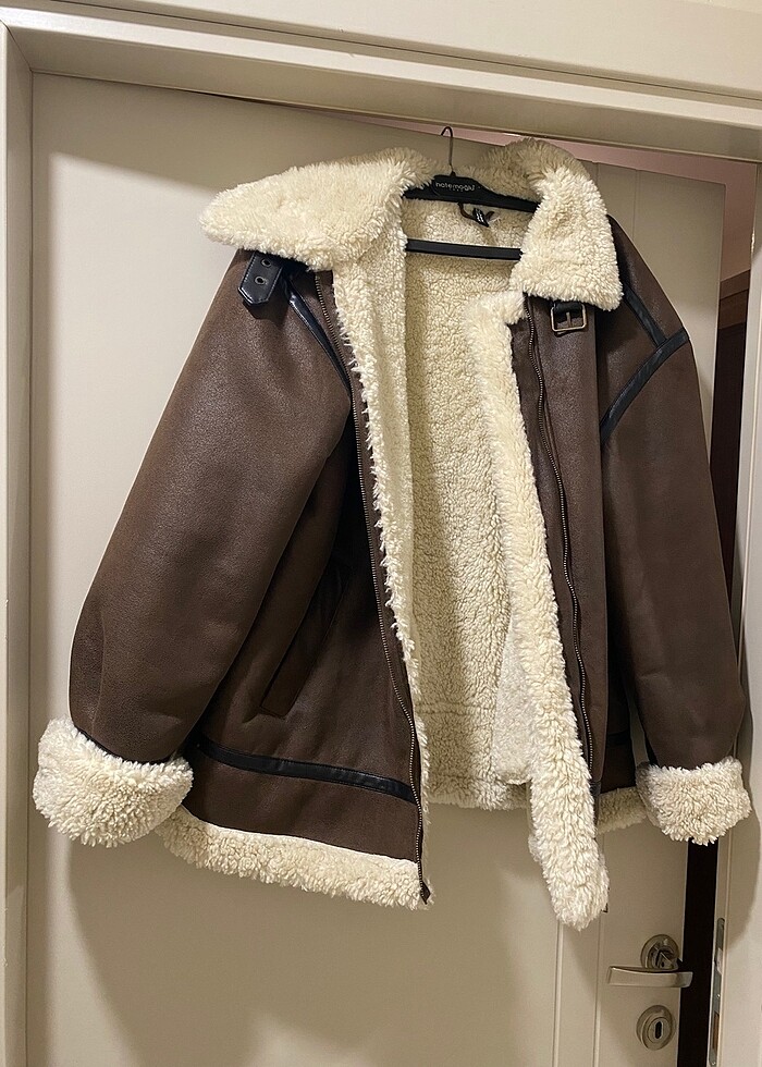 Kürklü mont - Görsel 5