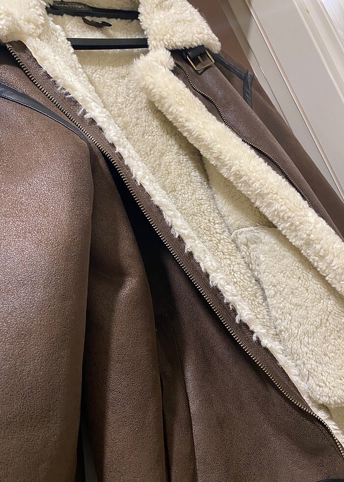 Kürklü mont - Görsel 3