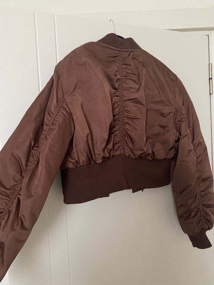 Düğmeli Kahverengi Kadın Ceket - Görsel 3