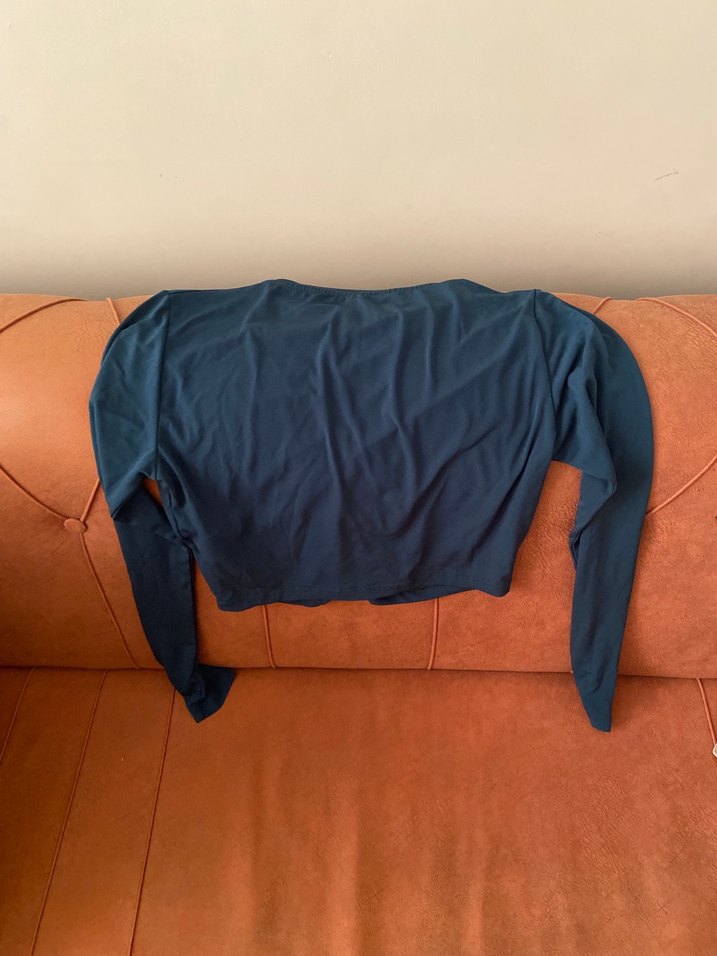 Kadın crop bluz - Görsel 2