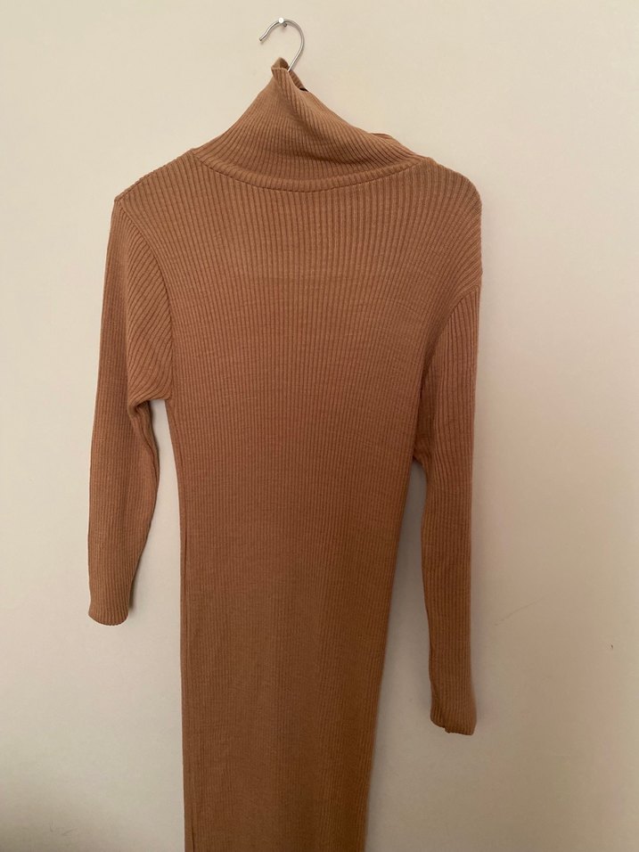 Triko maxi boy elbise - Görsel 3