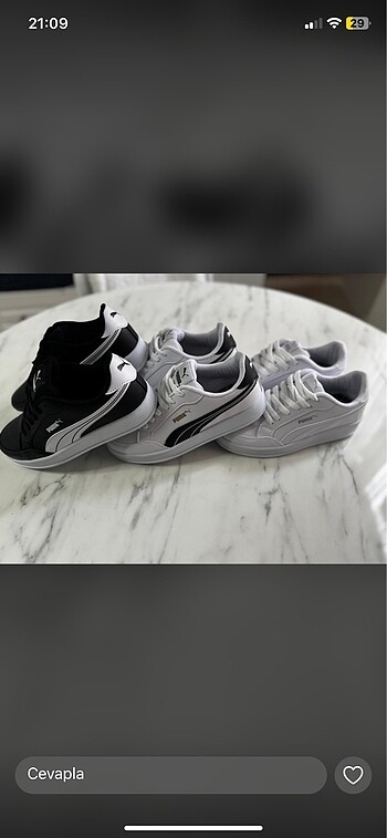 Yeni model Puma 36.37.38.39.40.41.42.43.44.arası