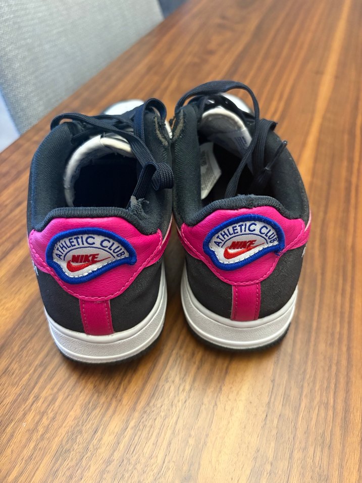 Nike Kadın Pembe Siyah Bağcıklı Spor Ayakkabı - Görsel 4