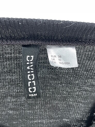 m Beden siyah Renk H&M Kısa Elbise %70 İndirimli.