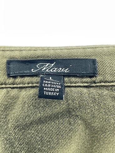 l Beden haki Renk Mavi Jeans Gömlek %70 İndirimli.