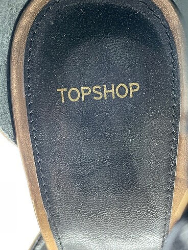 40 Beden siyah Renk Topshop Platform %70 İndirimli.