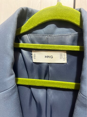42 Beden Mango mavi blazer ceket