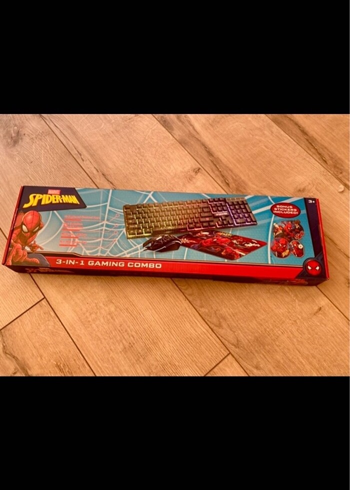 Spiderman klavye mouse seti - Görsel 2