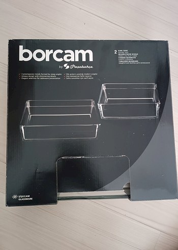 Borcam 2'li Dikdörtgen Fırın Kabı Seti - Görsel 2