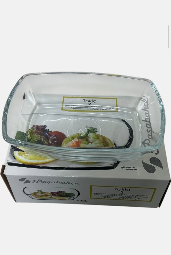 Paşabahçe Tokio 2 Parça Cam Servis Kabı - Görsel 3