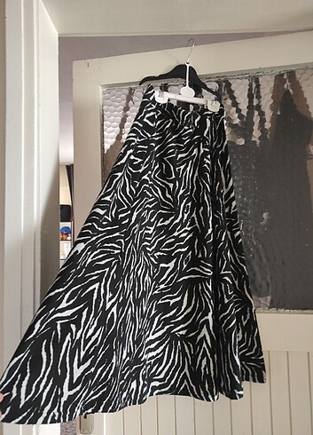 Zebra desen etek