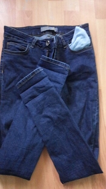 Lacivert kot pantolon 