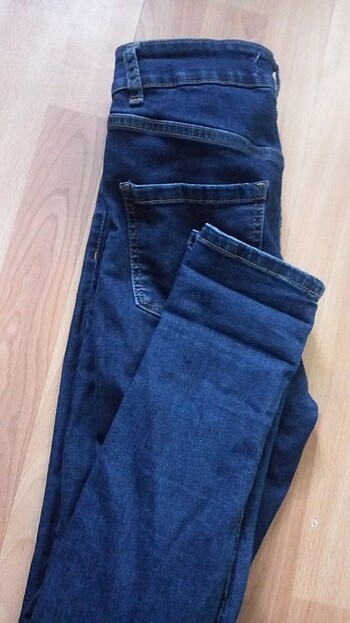 36 Beden Lacivert kot pantolon 