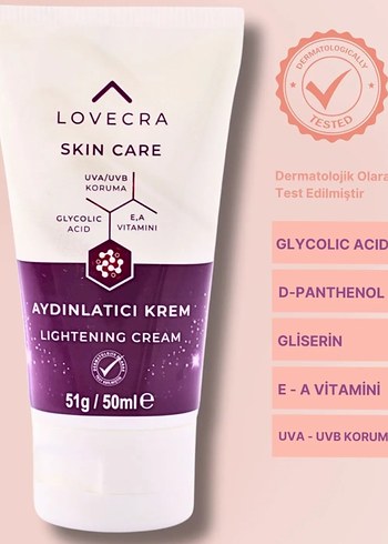 Lovecra Aydınlatıcı El Kremi 50 ml - Görsel 5
