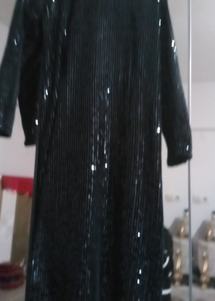 Pullu elbise  - Görsel 2