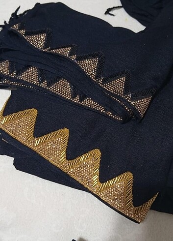 Boncuklu şal - Görsel 2