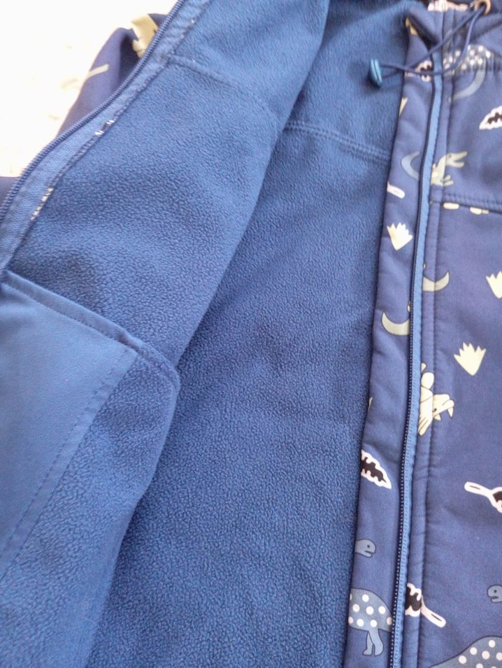 Kapüşonlu Erkek Çocuk Dinozor Desenli Yağmurluk - Görsel 5