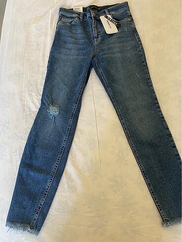 28 Beden mavi Renk Pantalon