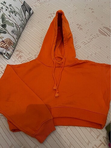 Zara crop hoodie