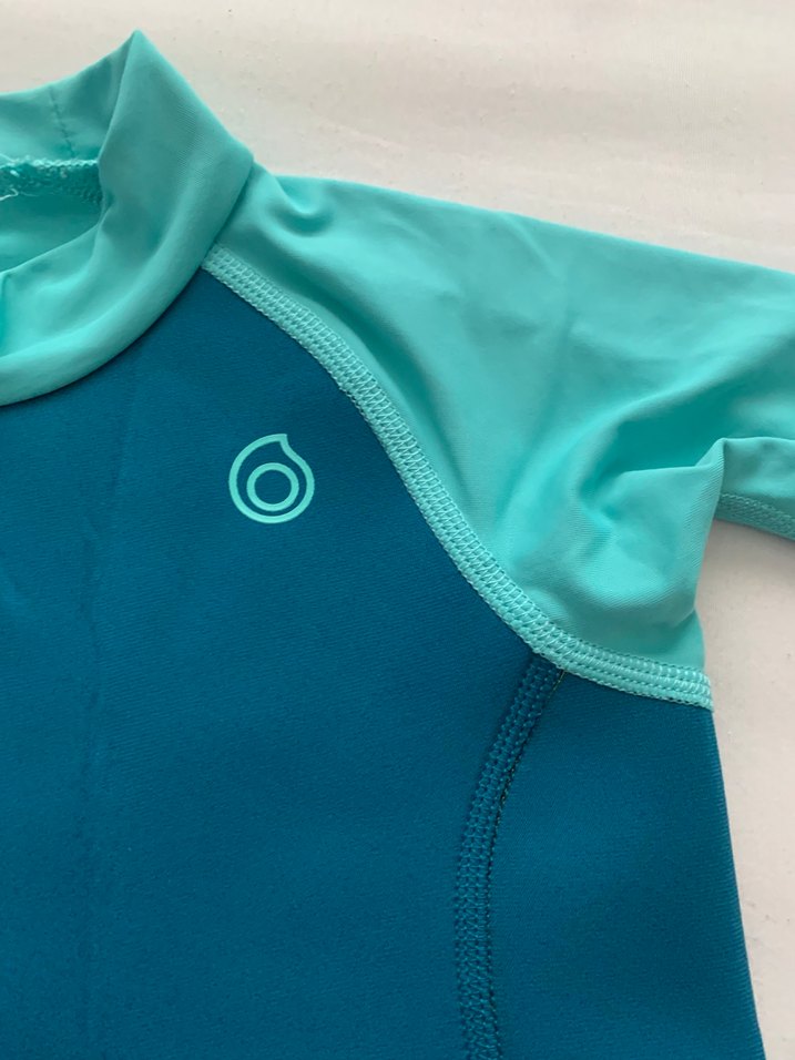 Uzun Kollu Parlak Turkuaz Çocuk Mayo Üstü - Görsel 2