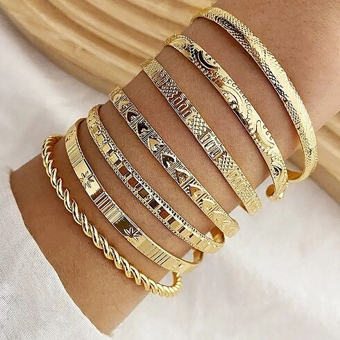 Shein 7?li Bilezik Set