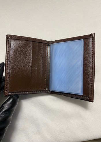 Kahverengi Minimalist Erkek Cüzdanı - Görsel 2