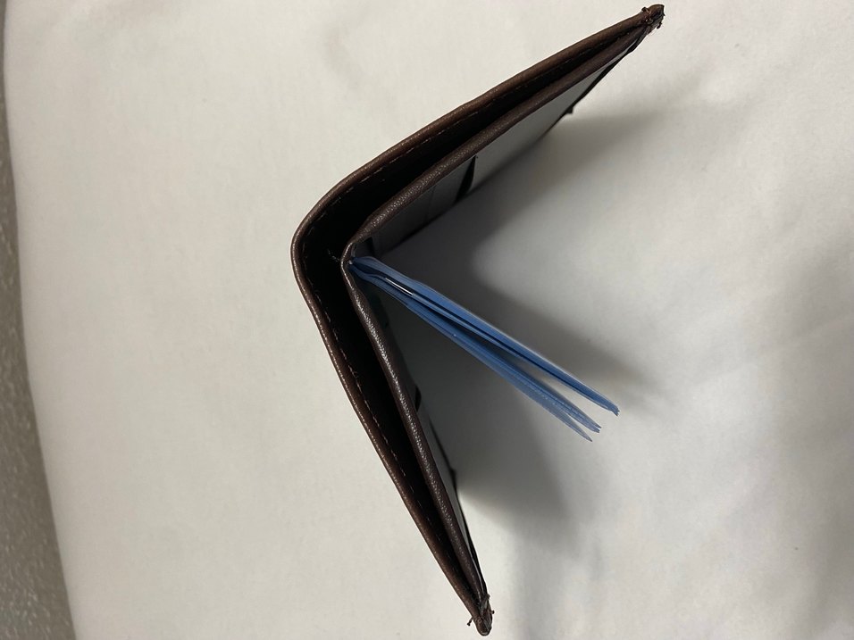 Kahverengi Minimalist Erkek Cüzdanı - Görsel 4