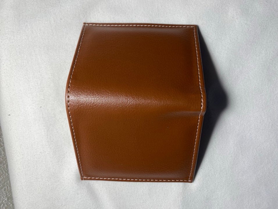 Parlak Kahverengi Minimalist Erkek Cüzdanı - Görsel 3