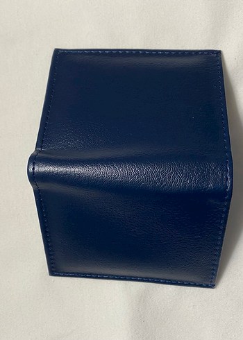 Lacivert Deri Erkek Cüzdanı - Görsel 4