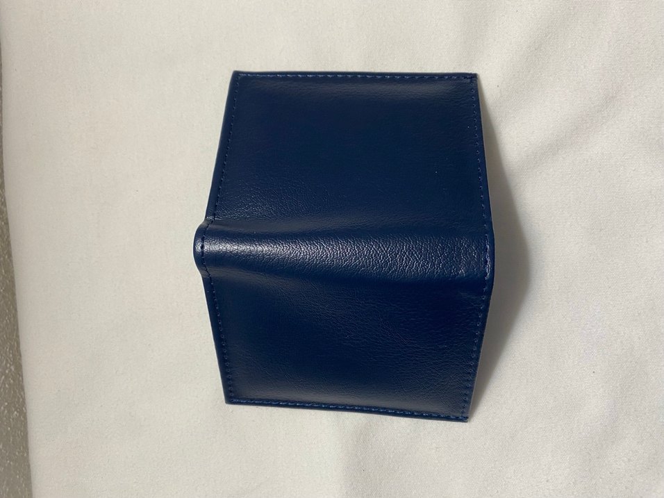 Lacivert Deri Erkek Cüzdanı - Görsel 4