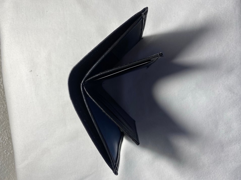 Siyah Minimalist Erkek Cüzdanı - Görsel 4