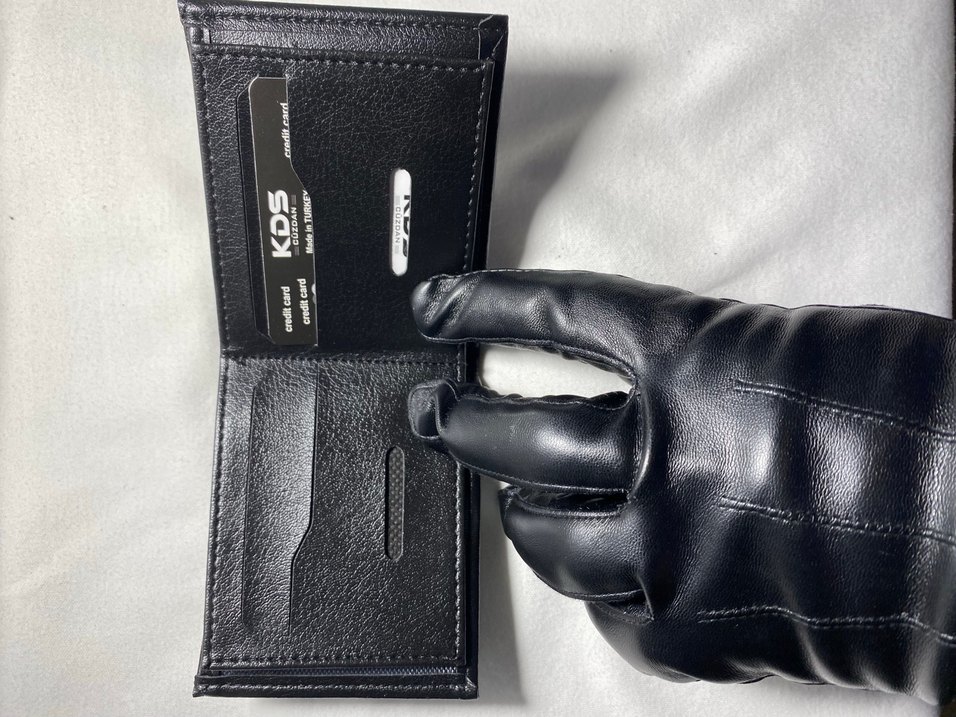 Siyah Minimalist Erkek Cüzdanı - Görsel 2