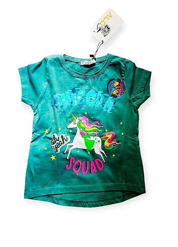 18-24 Ay Beden Etiketli Ürün Çocuk T-shirt 1 Adet