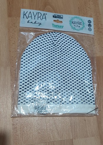 Çizgili Bebek Bere Şapka - Görsel 4