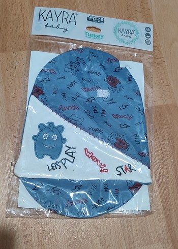 Çizgili Bebek Bere Şapka - Görsel 5