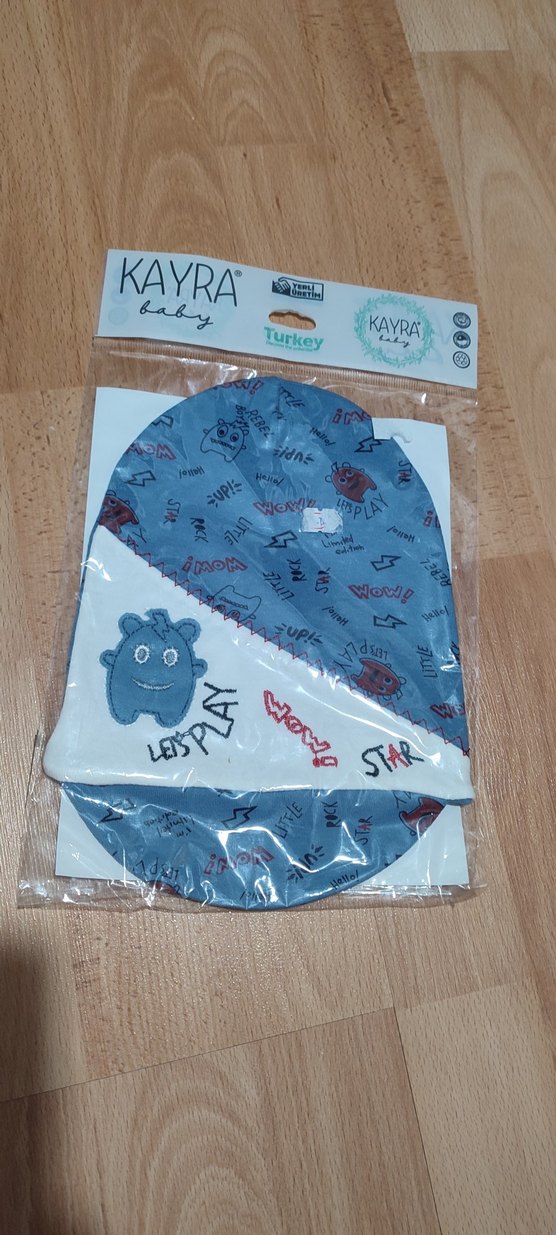 Çizgili Bebek Bere Şapka - Görsel 5