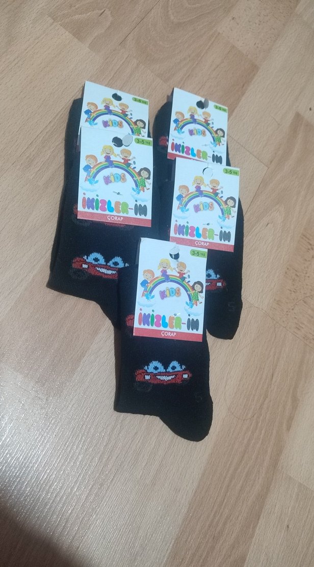 Erkek Çocuk Araba Baskılı 5 Adet 3.5 Yaş - Görsel 3